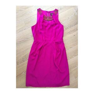 Laundry By Shelli Segal Fuchsia Cocktail Dress
